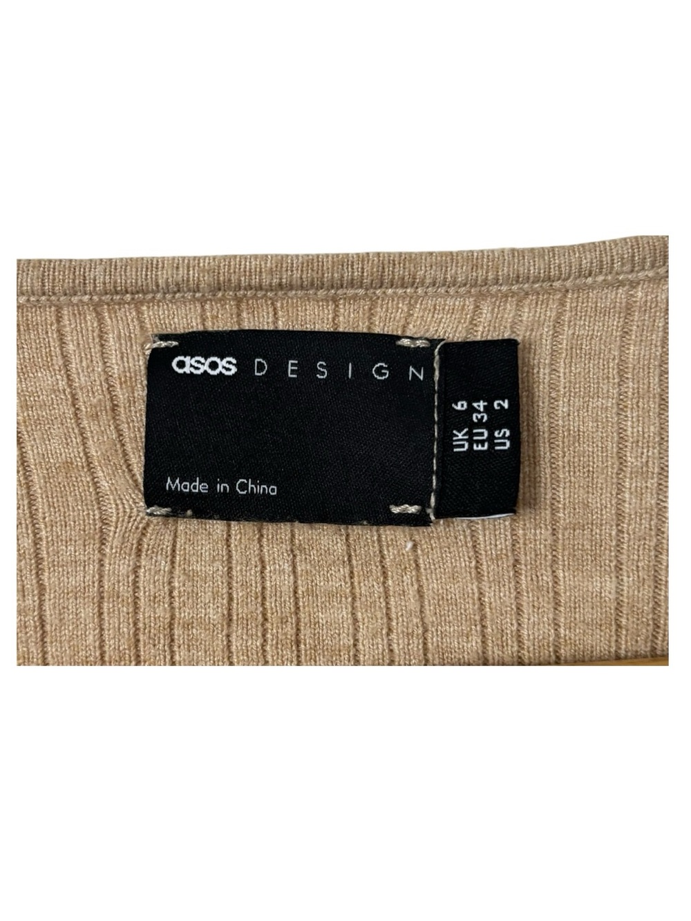 ASOS Ruched Cropped Knit Top - Picture 5 of 5